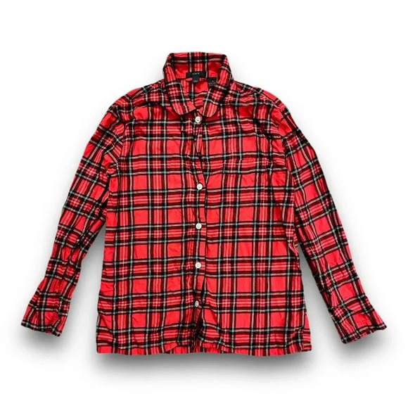 J.Crew | Women’s Pajama Set in Plaid Cotton Flannel (S) ♥️ - Picture 2 of 8
